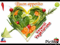 Venerdì vegetariano - Animovaný GIF zadarmo