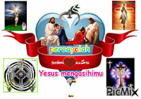 Jesus te ama - Zdarma animovaný GIF