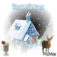 Winter Dream анимирани ГИФ