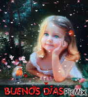 Buenos Dias - Δωρεάν κινούμενο GIF