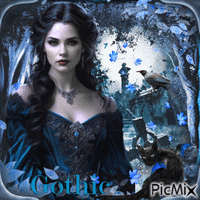 Gothic fall - Free animated GIF