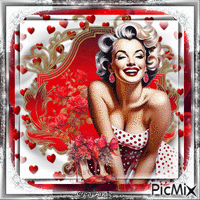 Marilyn Monroe, Actrice américaine κινούμενο GIF