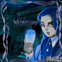 Wednesday Addams GIF animé