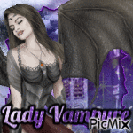 Lady Vampyre Avatar - GIF animé gratuit