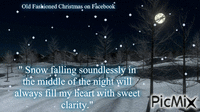 Falling Snow - Darmowy animowany GIF