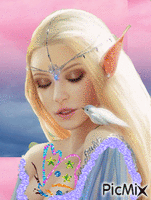 Elfa - Animovaný GIF zadarmo