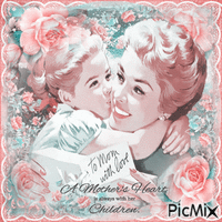 Vintage Mother's day - GIF animado gratis