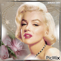 Marilyn Monroe par BBM animált GIF