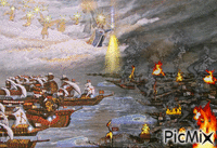 Battle of Lepanto, Holy Rosary - GIF animasi gratis