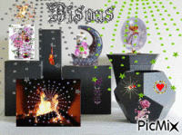 paix bisous 动画 GIF