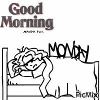 GOOD MORNING - GIF animé gratuit