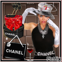Coco Chanel GIF animé