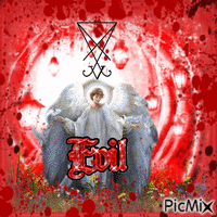 angel evil devil анимиран GIF