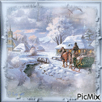winter day - Ingyenes animált GIF