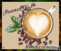 Corazón de Café анимированный гифка