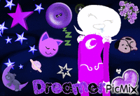 sleep roxy animēts GIF