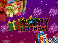 happy birthday Animated GIF
