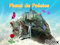 Plume de Poésies - Бесплатни анимирани ГИФ