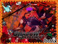 Shadow the hedgehog - Ilmainen animoitu GIF