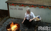 Picnic on Christmas in PA - Бесплатни анимирани ГИФ