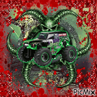 MONSSTER TRUCK MADNESS 动画 GIF