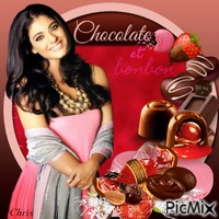 Chocolats et bonbons GIF animé