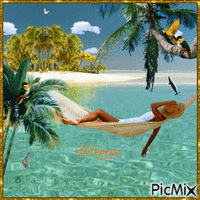 "Relaxation dans la nature"🌼 🌼 🌼 - GIF animé gratuit