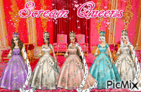 pink queens - Free animated GIF