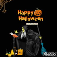 happy halloween Animated GIF