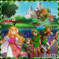 The Legend of Zelda: A Link Between Worlds - GIF animé gratuit