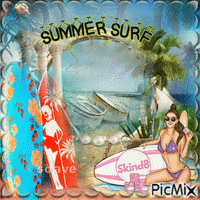 Surf - Bezmaksas animēts GIF