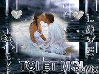 La pluie n'arrête pas nos jeunes mariés - Ingyenes animált GIF