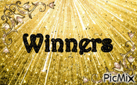 Winners - GIF animate gratis