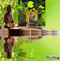 Namo Buddhaya - GIF animado gratis