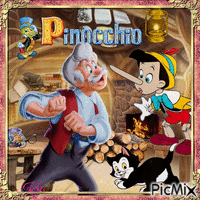 Pinocchio - Animovaný GIF zadarmo