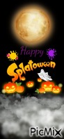 Happy Splatoween animovaný GIF