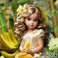Je peux avoir une belle banane ? - GIF animado gratis