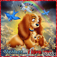 Mother....I Love You 动画 GIF