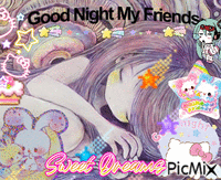 Night y’all!! GIF animasi
