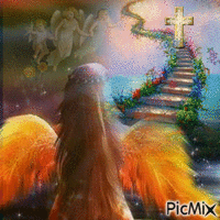 Heavenly Angel - GIF animé gratuit