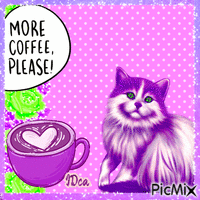 More coffee please animēts GIF