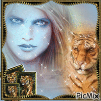 tigresse - Darmowy animowany GIF