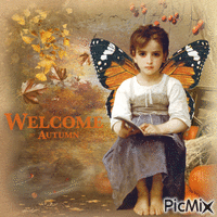 Welcome Autumn - Nemokamas animacinis gif