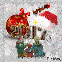 Ждём Новый год! - Безплатен анимиран GIF