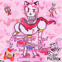 papyrus undertale lovecore baby boy angel Animated GIF