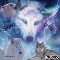 spirit of the wolf4 GIF animata