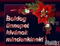 Boldog Ünnepet - Бесплатный анимированный гифка