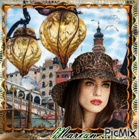 Promenade autour de Venise - Gratis animerad GIF
