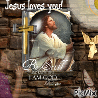 Jesus Loves You - Besplatni animirani GIF