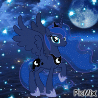 Princess Luna - GIF animé gratuit